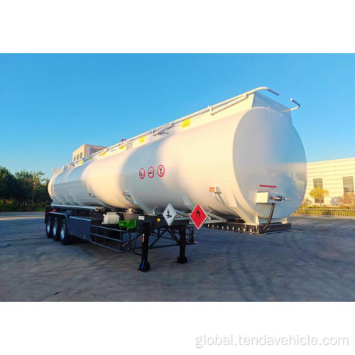 3 Axle 40m3 Fuel Tank Semi Trailer 3 Axle Fuel Tank Semi Trailer Supplier